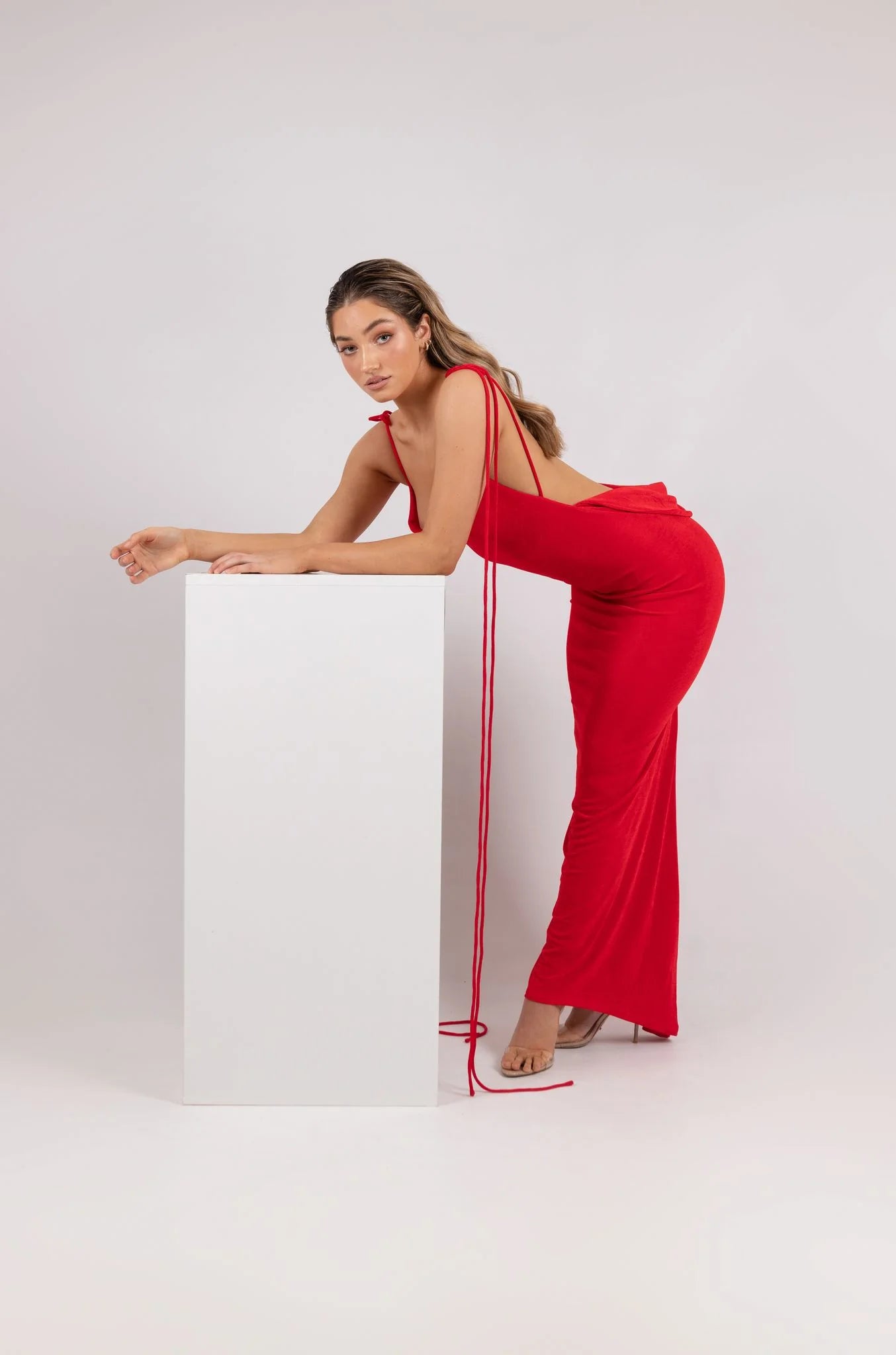 Melani the Label - Cristina Gown Red
