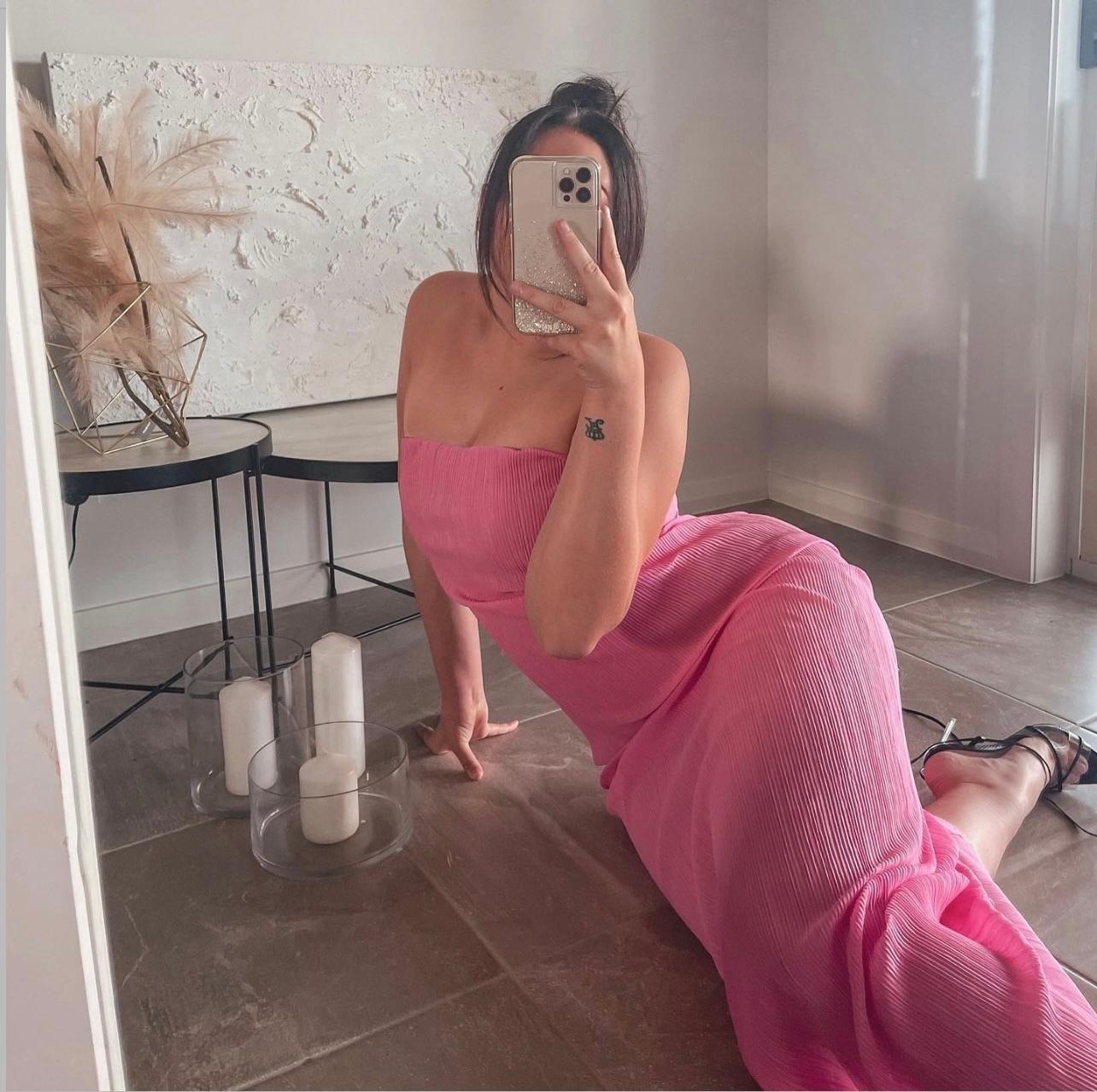 Natalie Rolt - Charli Dress Pink